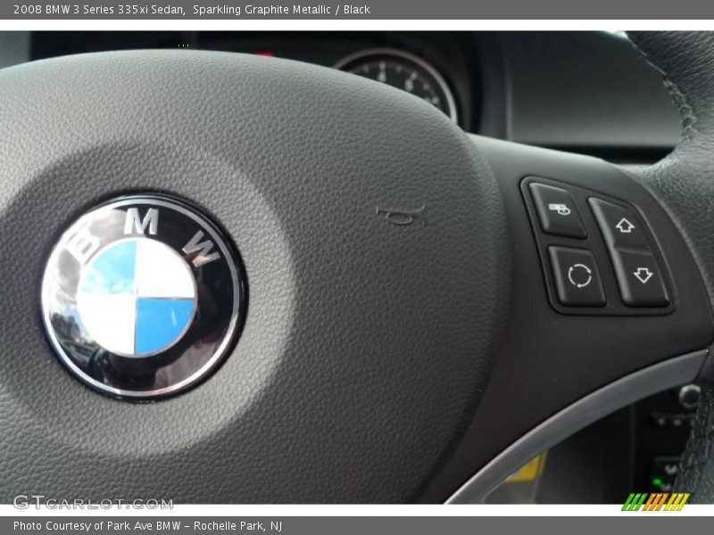 Sparkling Graphite Metallic / Black 2008 BMW 3 Series 335xi Sedan
