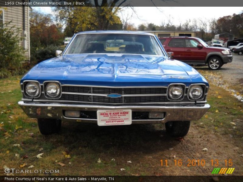 Blue / Black 1969 Chevrolet Chevelle Malibu