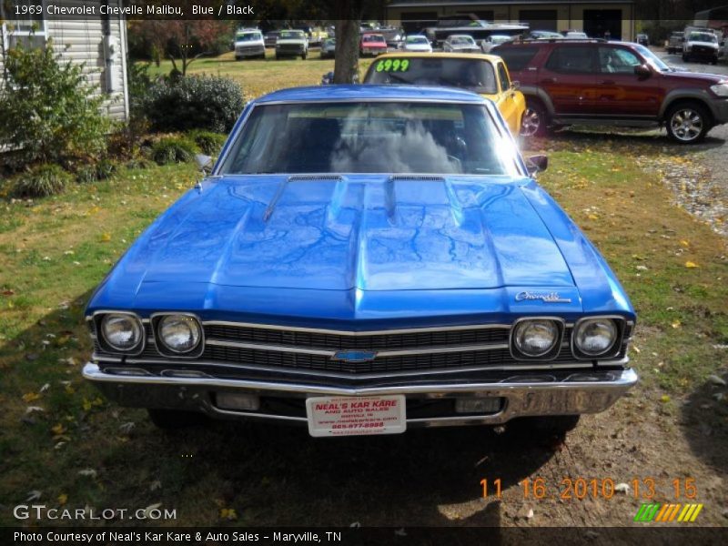 Blue / Black 1969 Chevrolet Chevelle Malibu