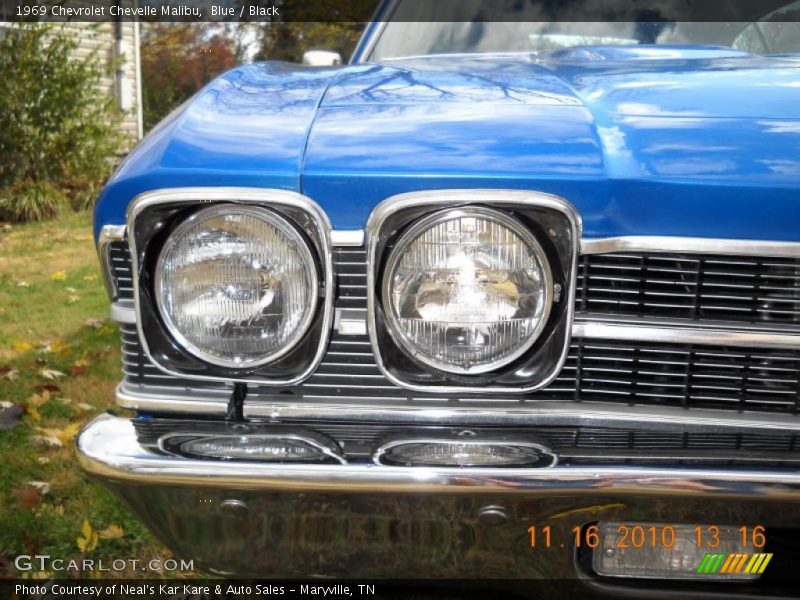 Blue / Black 1969 Chevrolet Chevelle Malibu