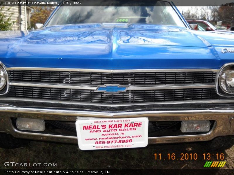 Blue / Black 1969 Chevrolet Chevelle Malibu