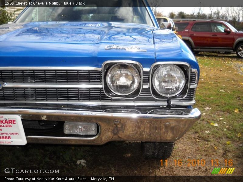 Blue / Black 1969 Chevrolet Chevelle Malibu