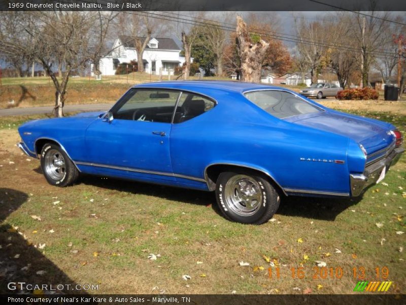 Blue / Black 1969 Chevrolet Chevelle Malibu