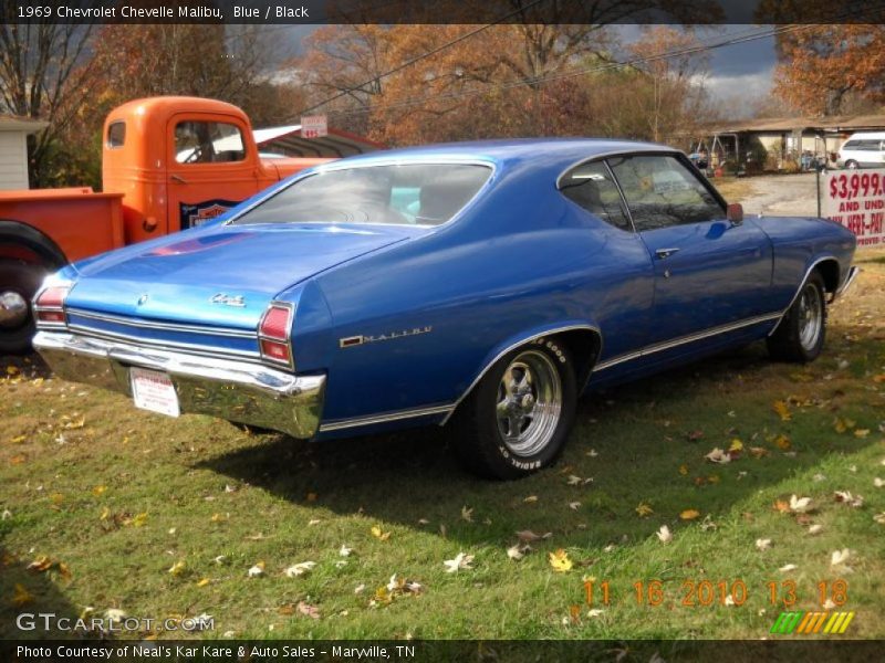 Blue / Black 1969 Chevrolet Chevelle Malibu