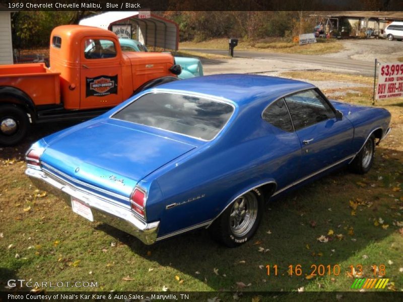 Blue / Black 1969 Chevrolet Chevelle Malibu