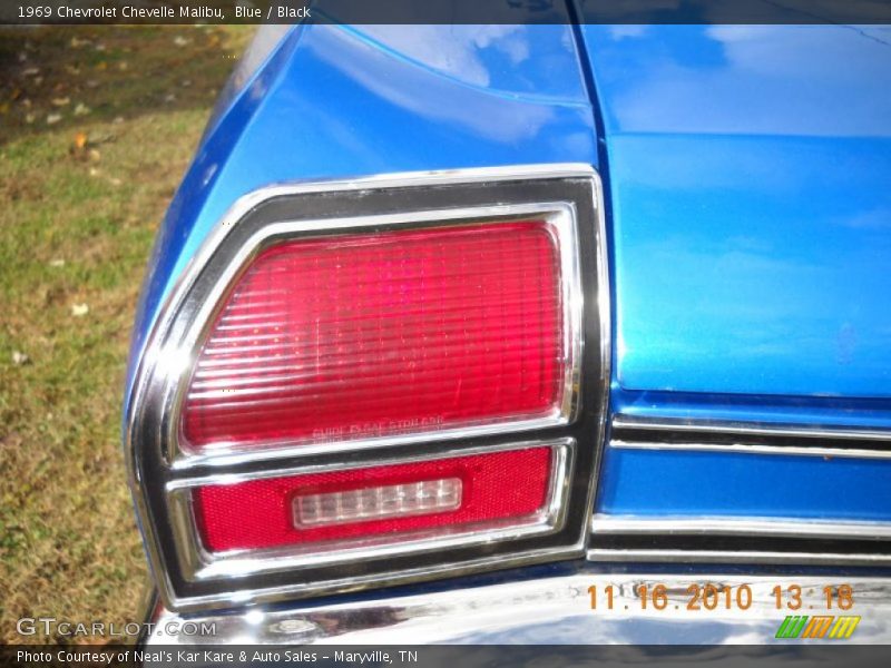 Blue / Black 1969 Chevrolet Chevelle Malibu