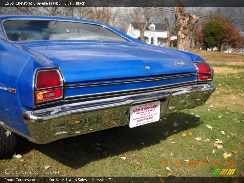 Blue / Black 1969 Chevrolet Chevelle Malibu