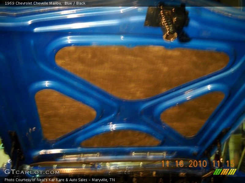 Blue / Black 1969 Chevrolet Chevelle Malibu
