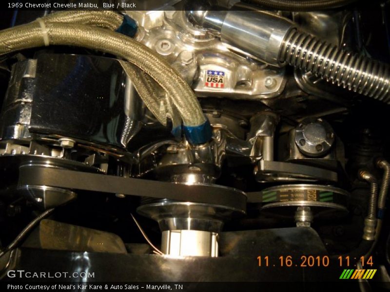 Blue / Black 1969 Chevrolet Chevelle Malibu