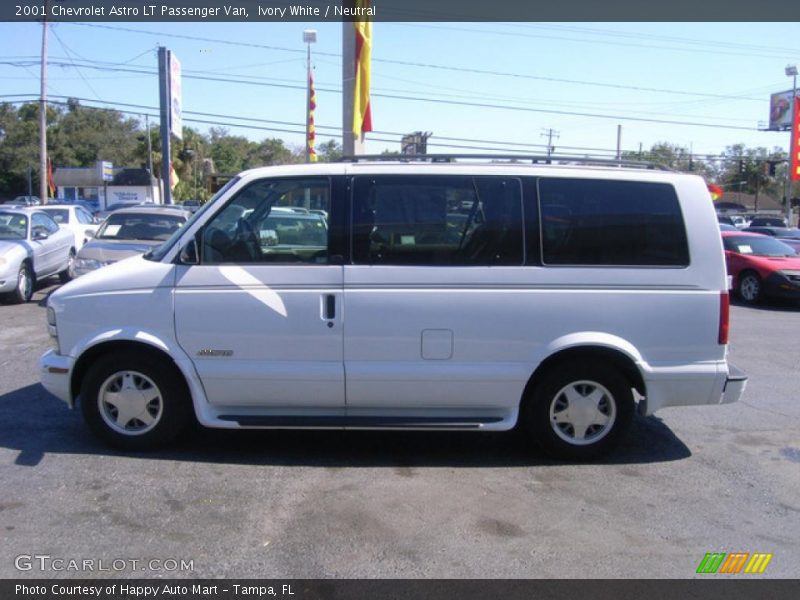 Ivory White / Neutral 2001 Chevrolet Astro LT Passenger Van