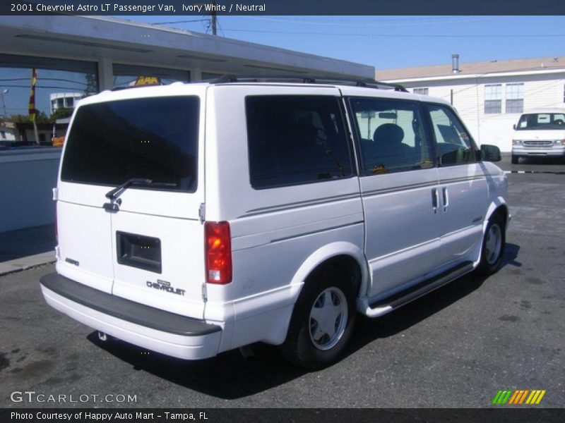 Ivory White / Neutral 2001 Chevrolet Astro LT Passenger Van