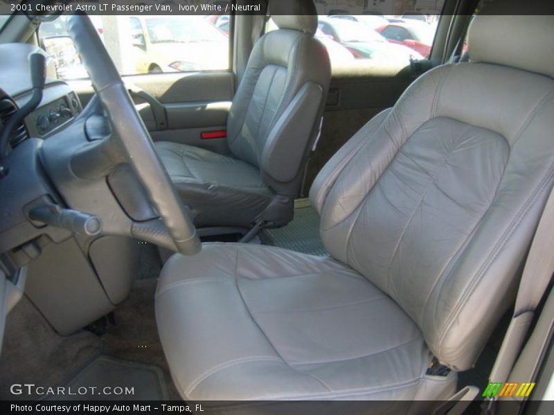 Ivory White / Neutral 2001 Chevrolet Astro LT Passenger Van