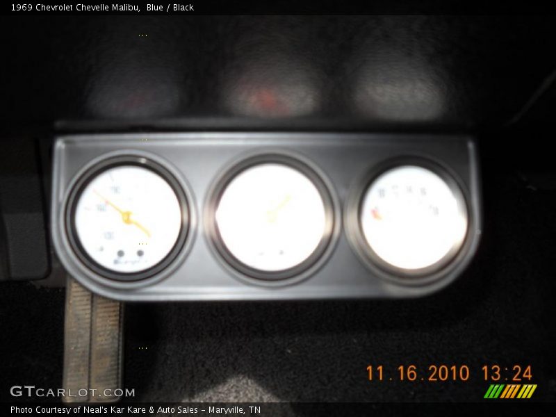 Blue / Black 1969 Chevrolet Chevelle Malibu