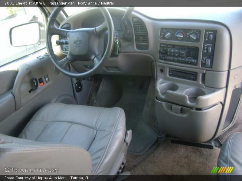 Ivory White / Neutral 2001 Chevrolet Astro LT Passenger Van