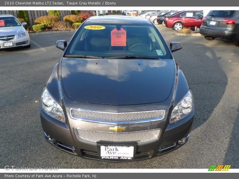 Taupe Gray Metallic / Ebony 2010 Chevrolet Malibu LTZ Sedan
