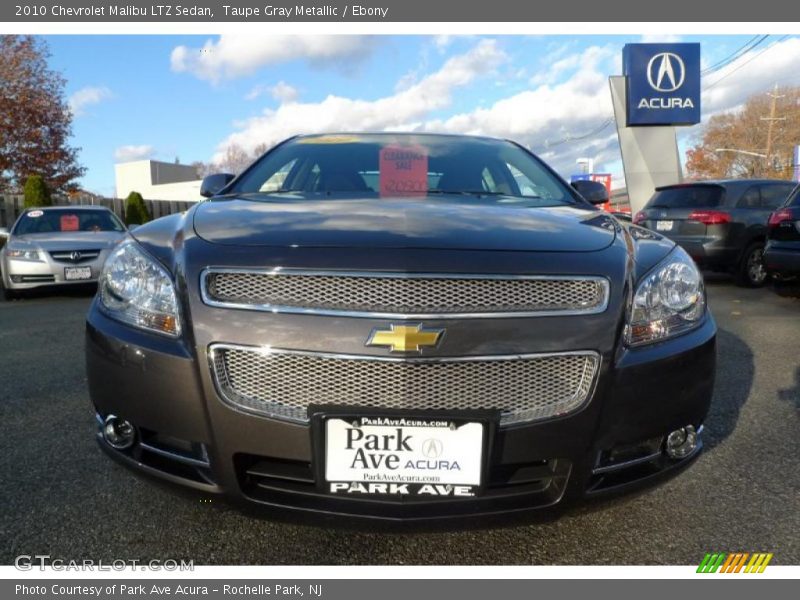 Taupe Gray Metallic / Ebony 2010 Chevrolet Malibu LTZ Sedan