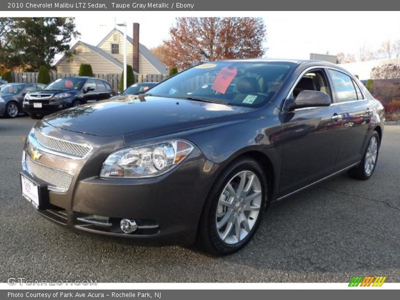 Taupe Gray Metallic / Ebony 2010 Chevrolet Malibu LTZ Sedan