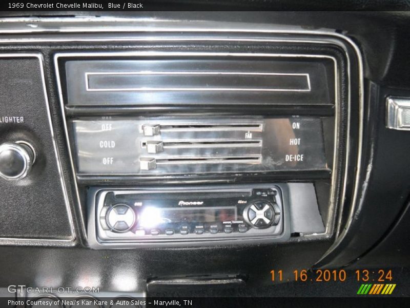 Blue / Black 1969 Chevrolet Chevelle Malibu