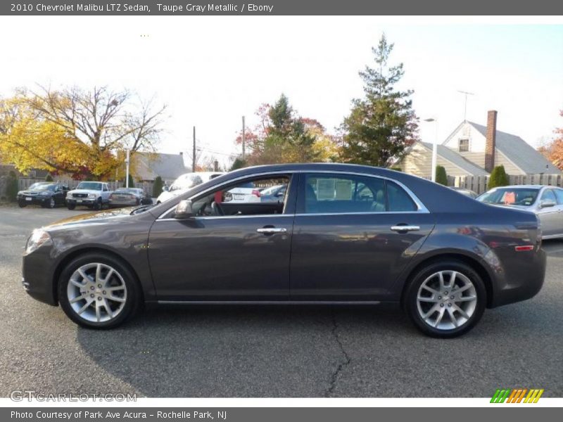 Taupe Gray Metallic / Ebony 2010 Chevrolet Malibu LTZ Sedan