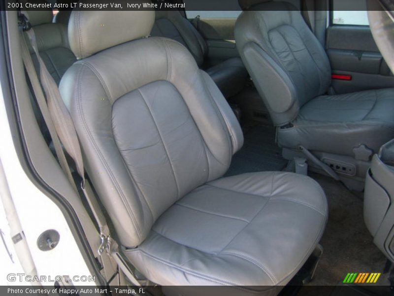 Ivory White / Neutral 2001 Chevrolet Astro LT Passenger Van