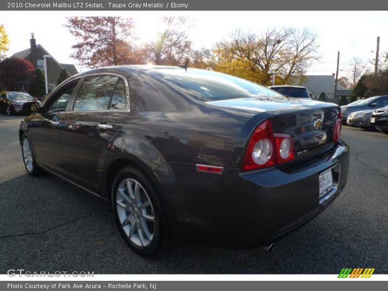 Taupe Gray Metallic / Ebony 2010 Chevrolet Malibu LTZ Sedan