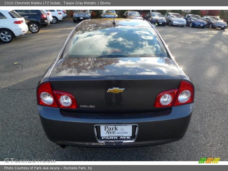 Taupe Gray Metallic / Ebony 2010 Chevrolet Malibu LTZ Sedan
