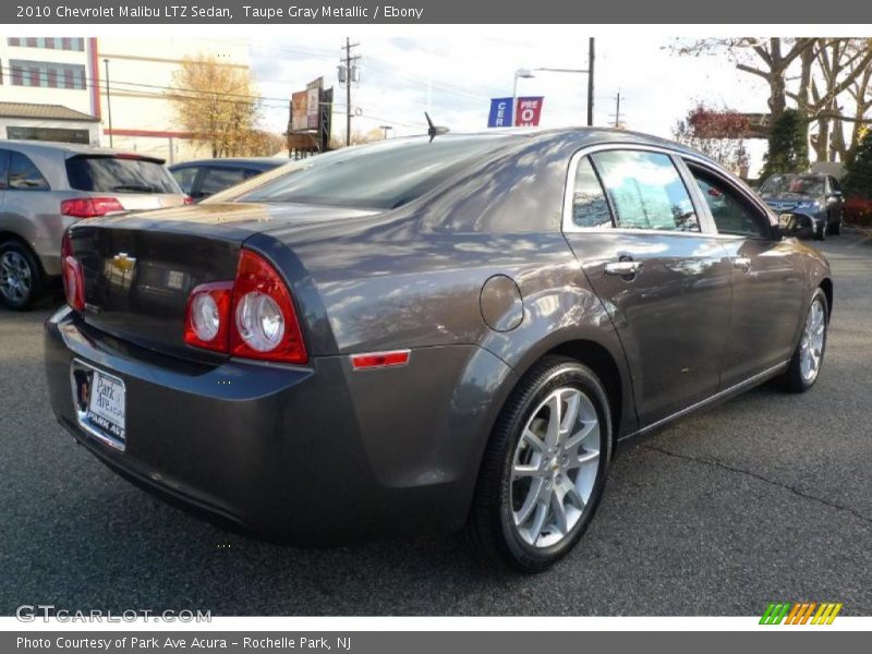 Taupe Gray Metallic / Ebony 2010 Chevrolet Malibu LTZ Sedan