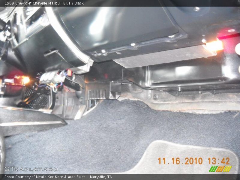 Blue / Black 1969 Chevrolet Chevelle Malibu