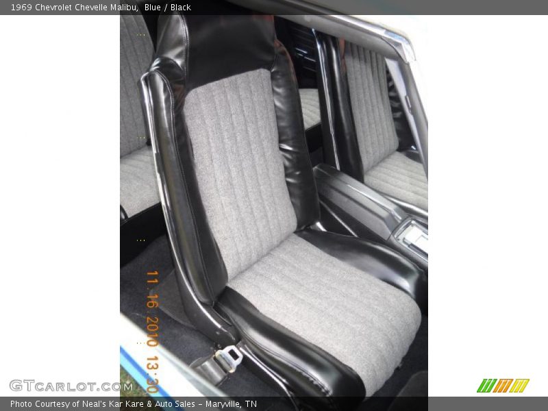 Blue / Black 1969 Chevrolet Chevelle Malibu