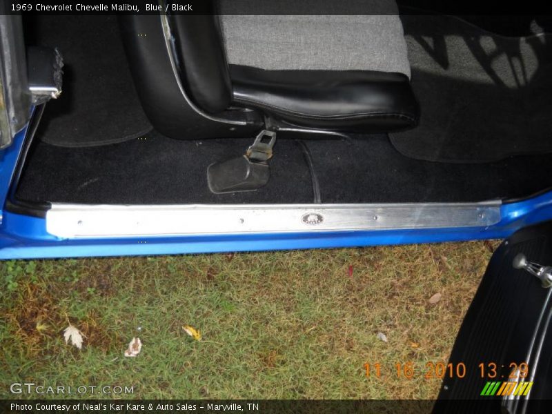 Blue / Black 1969 Chevrolet Chevelle Malibu