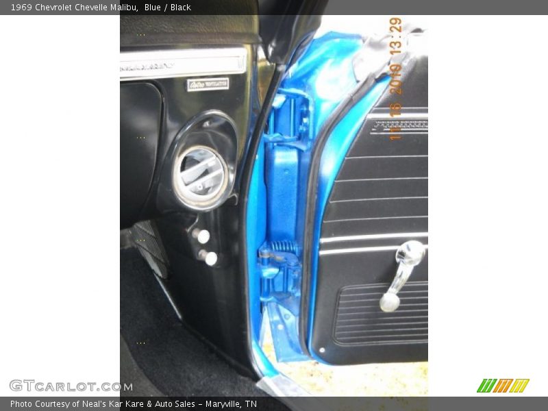Blue / Black 1969 Chevrolet Chevelle Malibu