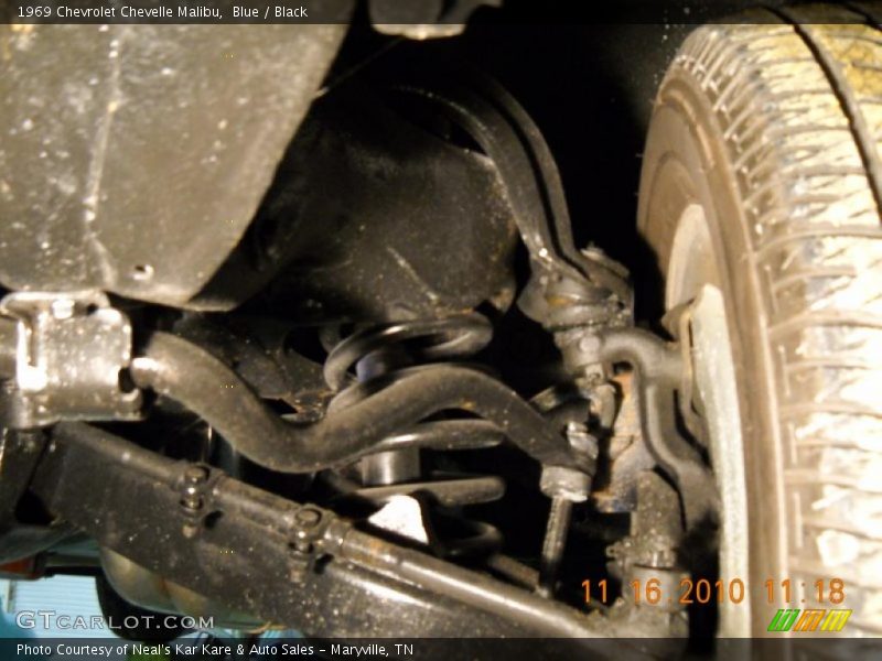 Blue / Black 1969 Chevrolet Chevelle Malibu