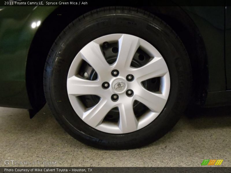 Spruce Green Mica / Ash 2011 Toyota Camry LE