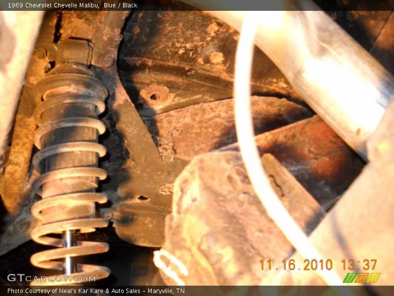 Blue / Black 1969 Chevrolet Chevelle Malibu