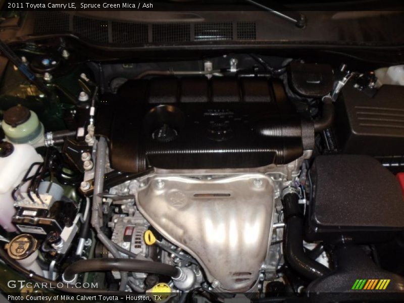 Spruce Green Mica / Ash 2011 Toyota Camry LE