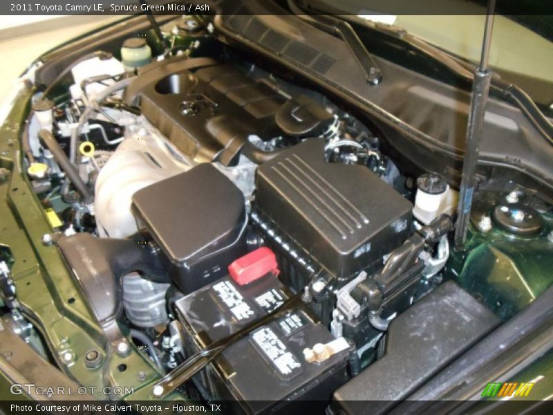Spruce Green Mica / Ash 2011 Toyota Camry LE