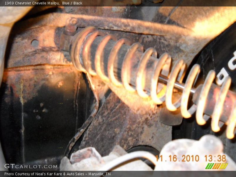 Blue / Black 1969 Chevrolet Chevelle Malibu