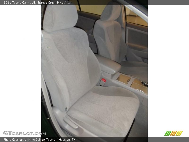 Spruce Green Mica / Ash 2011 Toyota Camry LE