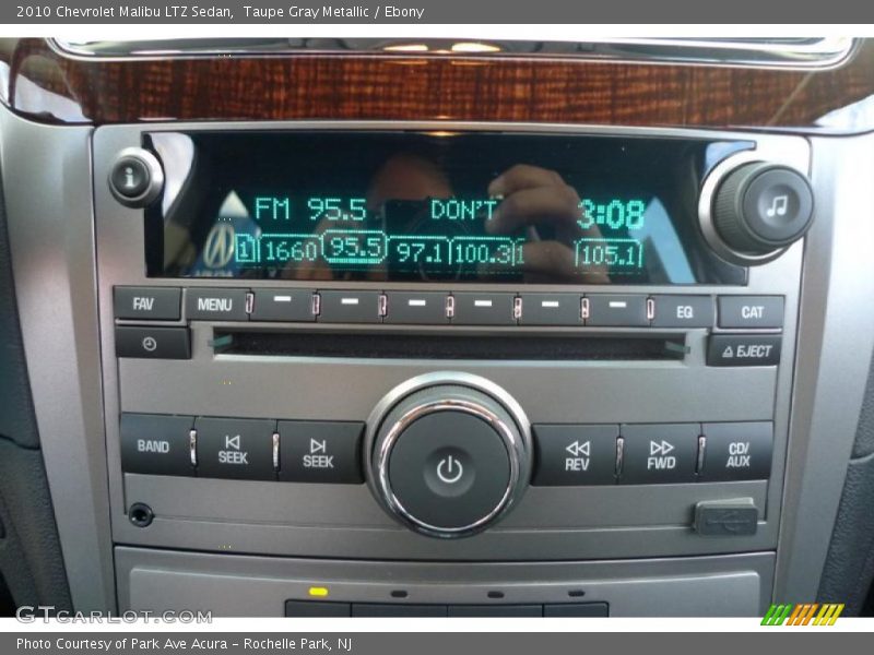 Taupe Gray Metallic / Ebony 2010 Chevrolet Malibu LTZ Sedan
