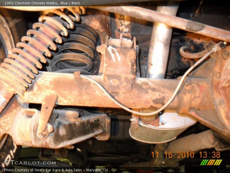 Blue / Black 1969 Chevrolet Chevelle Malibu