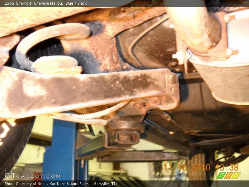 Blue / Black 1969 Chevrolet Chevelle Malibu