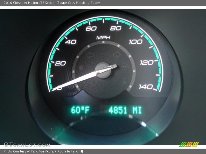 Taupe Gray Metallic / Ebony 2010 Chevrolet Malibu LTZ Sedan