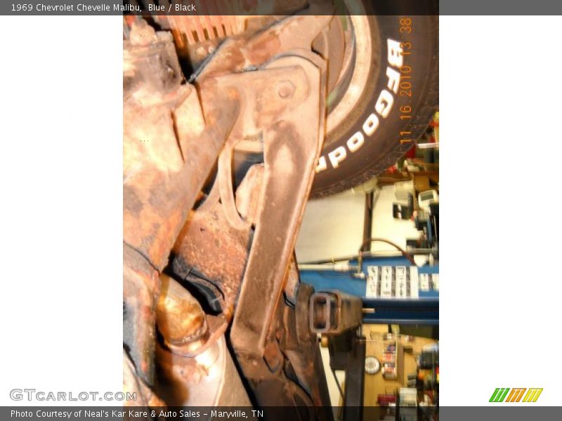 Blue / Black 1969 Chevrolet Chevelle Malibu