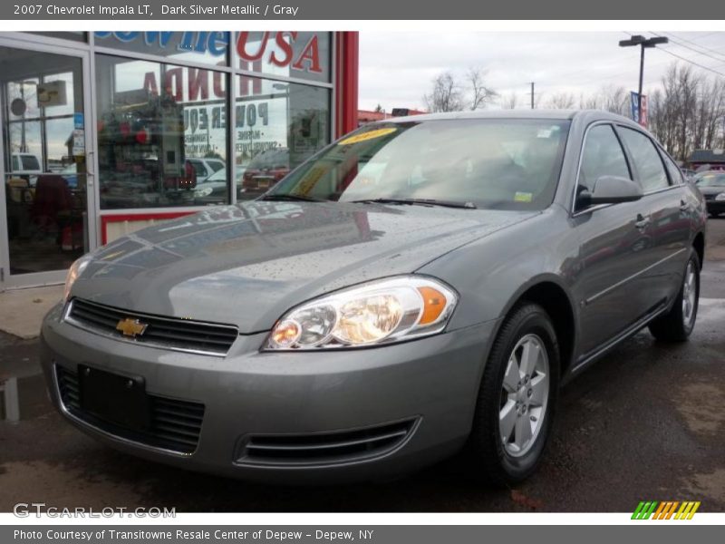 Dark Silver Metallic / Gray 2007 Chevrolet Impala LT
