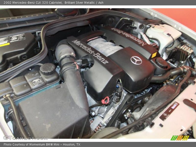  2002 CLK 320 Cabriolet Engine - 3.2 Liter SOHC 18-Valve V6