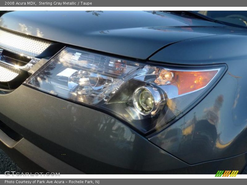 Sterling Gray Metallic / Taupe 2008 Acura MDX