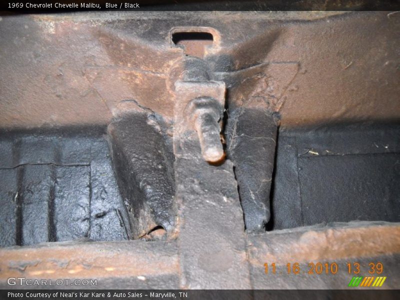 Blue / Black 1969 Chevrolet Chevelle Malibu