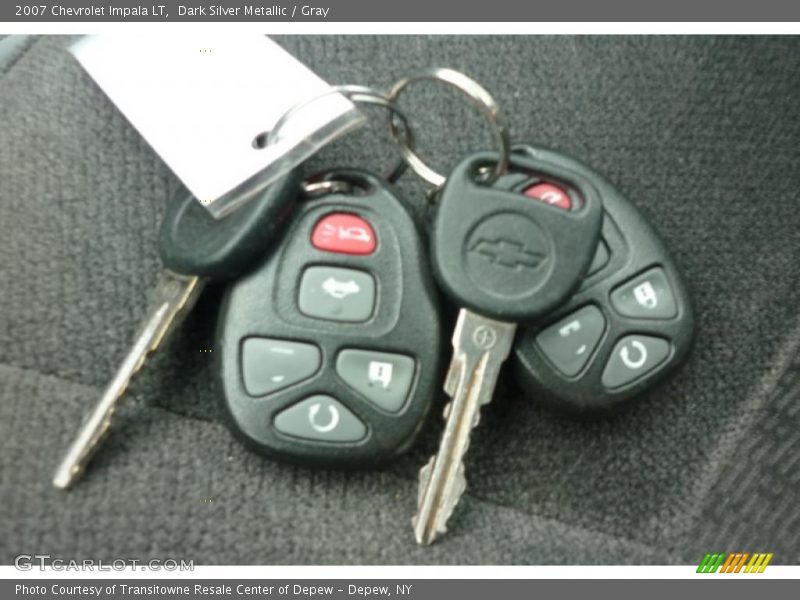 Dark Silver Metallic / Gray 2007 Chevrolet Impala LT