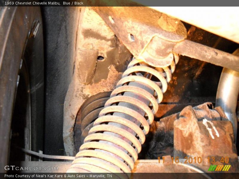 Blue / Black 1969 Chevrolet Chevelle Malibu