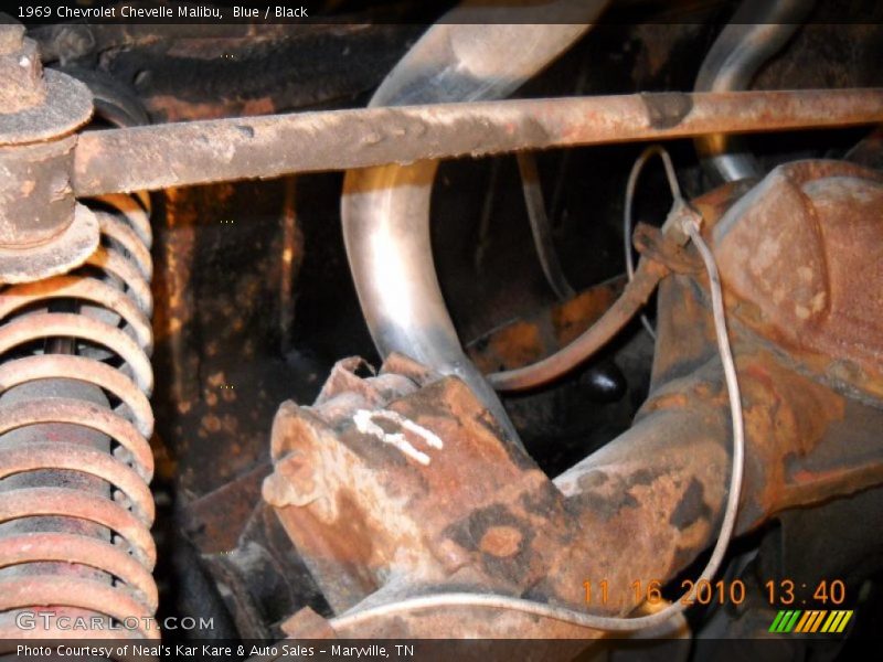 Blue / Black 1969 Chevrolet Chevelle Malibu